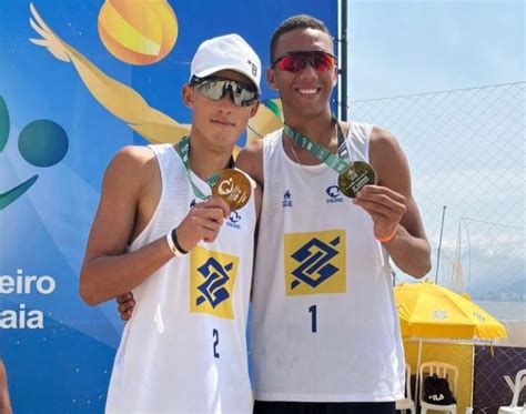 Pedro e Vilsomar faturam bronze na 4ª etapa do Circuito Brasileiro Sub