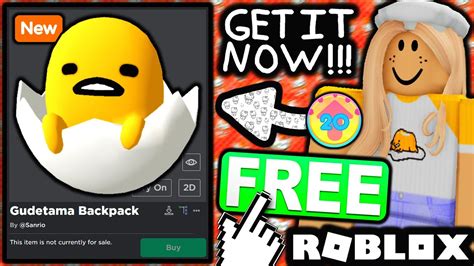 How To Get Gudetama Backpack In Roblox Postureinfohub