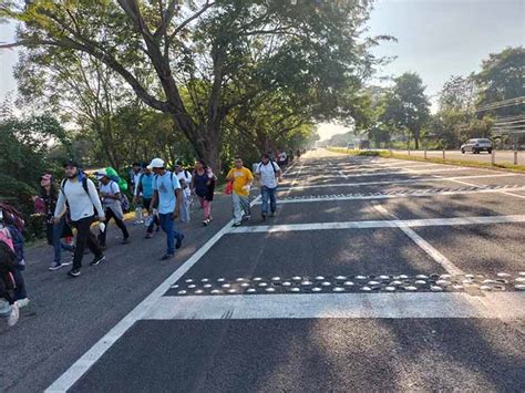 Parte de Tapachula Enésima Caravana de Migrantes Periódico El Orbe