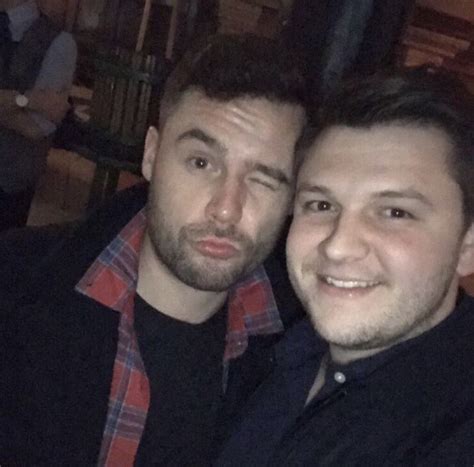 Danny Miller And Billy Quarmby Celebrating Daniel Jillings Birthday