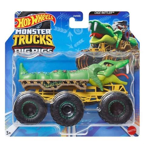 Hot Wheels Monster Trucks hatkerekű szörnyjárgány többféle JátékNet hu