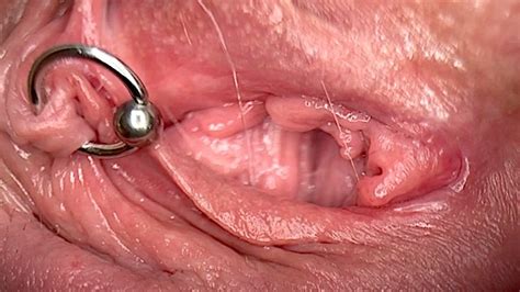 Really Close Up Macro My Pierced Clit And Pussy Until Get Very Wet