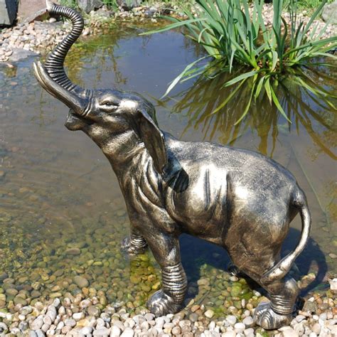 Small Elephant Fountain Garden Wonders Uk