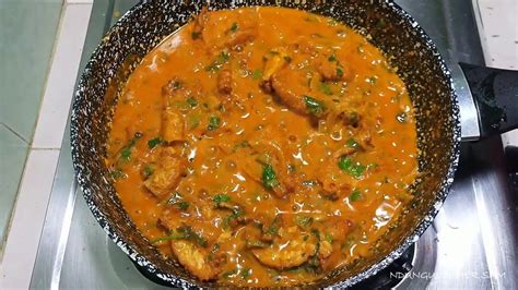 Fish Fillet Curry With Homemade Coconut Milk Fish Curry Recipe Youtube