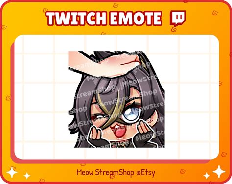 Twitch Emote Dehya Pat Head Pat Happy Love Emotes Genshin Impact