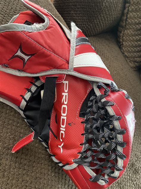 Custom Goalie Glove Restringing Sidelineswap