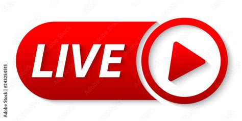 live streaming lower third. video banner live from social media ...