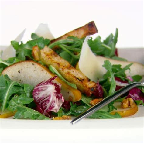 Radicchio Pear And Arugula Salad Punchfork