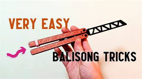 EASIEST Balisong Trick For BEGINNERS YouTube