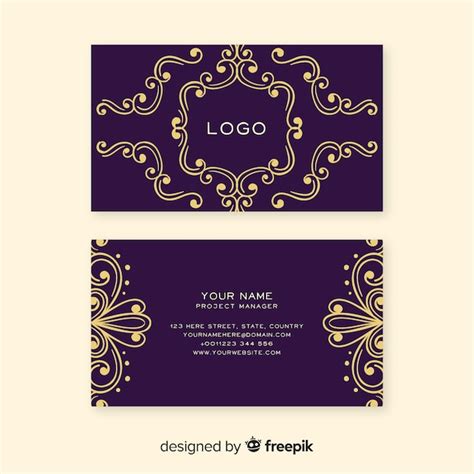 Page 8 Royal Brites Business Cards Template Free Vectors And Psds To