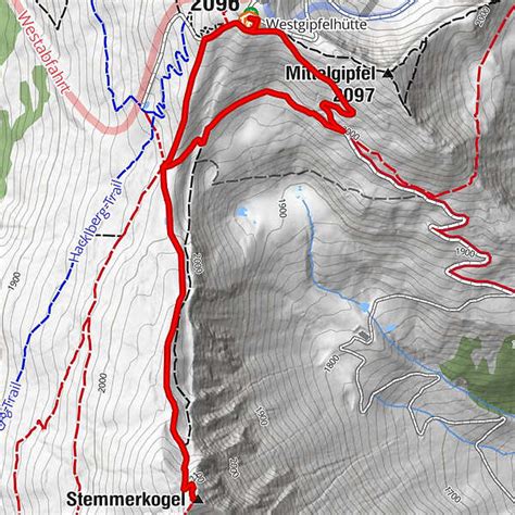 Westgipfelhütte Stemmerkogel BERGFEX Wanderung Tour Salzburger Land