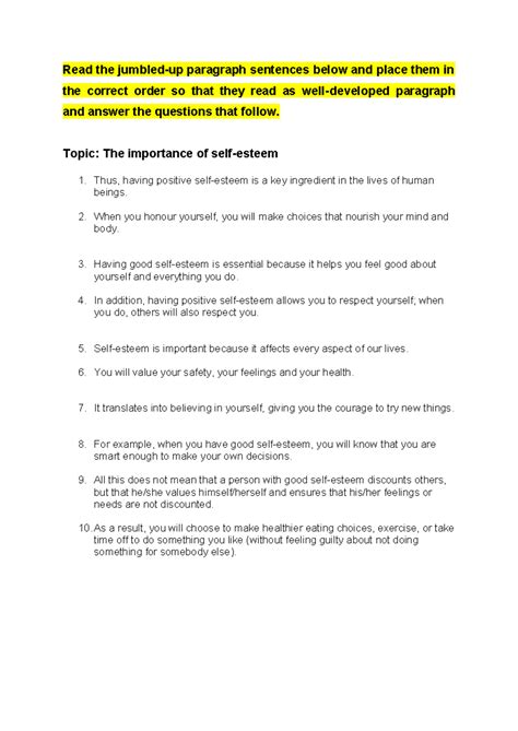 Alc 131 Term Test Jumbled Up Paragraph Read The Jumbled Up Paragraph