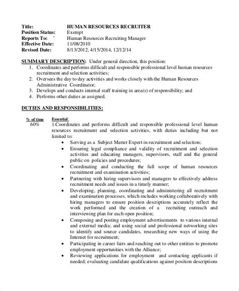 Roles And Responsibilities Of Hr Manager Pdf