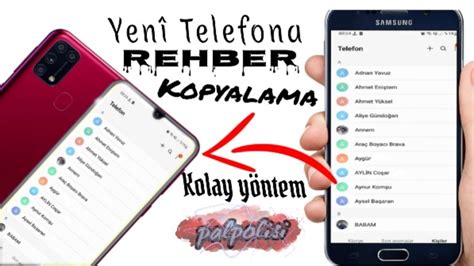 Rehber Kopyalama Yeni Telefona Rehber Aktarma Youtube