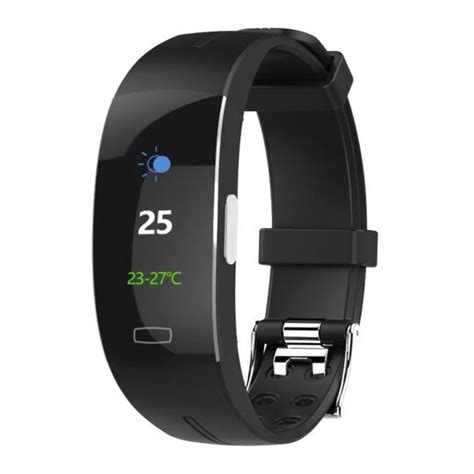 Bracelet Connect Ecg Et Suivi Cardiaque Tanche Ip Avec Cran Tft