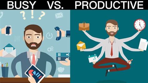 11 Major Differences Between Busy Vs Productive People