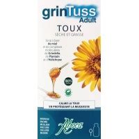 Aboca Grintuss Adult Sirop G Calme La Toux En Prot Geant La Muqueuse