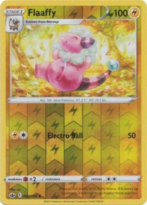 Flaaffy 48 Prices Pokemon Chilling Reign Pokemon Cards