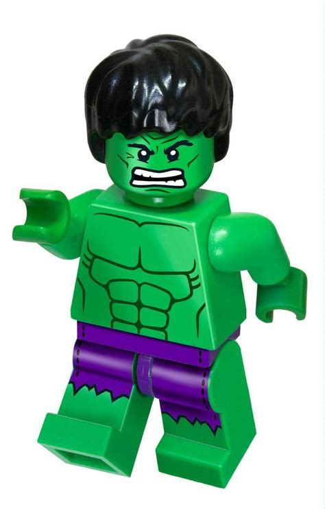 Hulk Marvel Comics Custom Minifigure Fits Lego Brand New In Etsy