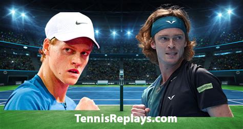 Jannik Sinner Vs Andrey Rublev Full Match Replay Australian Open