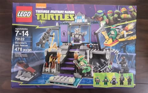 Lego Teenage Mutant Ninja Turtles Shredders Lair Rescue 79122