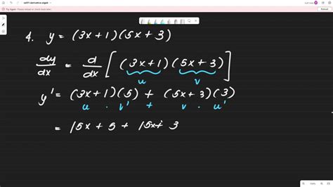 Derivative Of Algebraic Functions Composite Functions And The Chain Rule Youtube