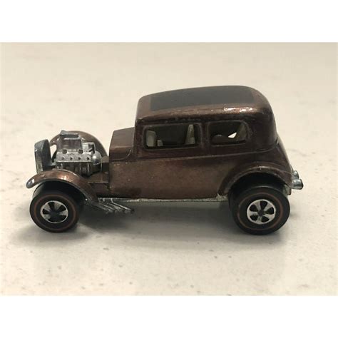 Hot Wheels Redline 1968 Classic 32 FORD VICKY Copper Etsy