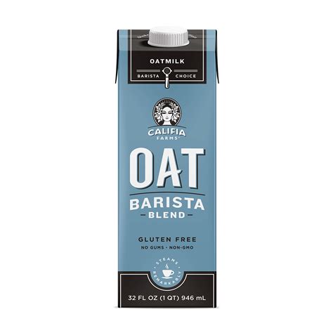 Buy Califia Farms Oat Milk Original Barista Blend Shelf Stable Non