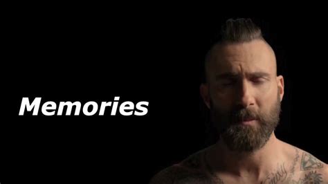 Maroon 5 Memories Lyrics Memories Bring Back You Lyrics YouTube