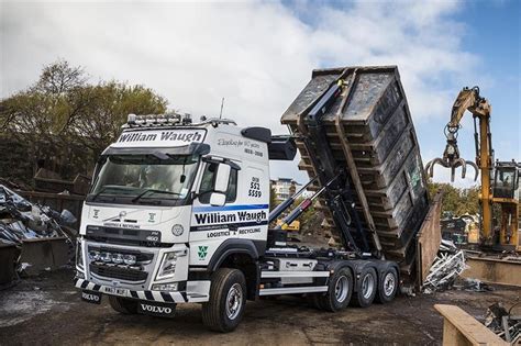 Volvo Fm Tridem Scores On Versatility For William Waugh