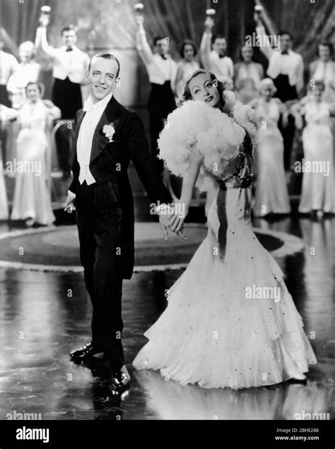 Joan Crawford And Fred Astaire Dancing Lady High Resolution Stock