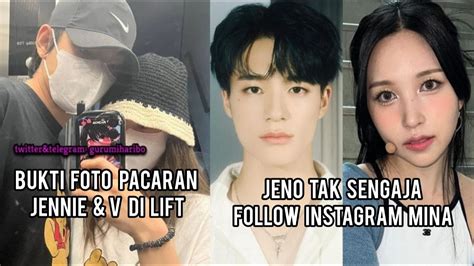 Bukti Baru Foto Pacaran Jennie Blackpink V Bts Di Lift Jeno Nct Tak