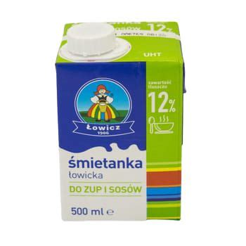 Śmietanka Łowicka UHT 12 500 ml Łowicz ERLI pl