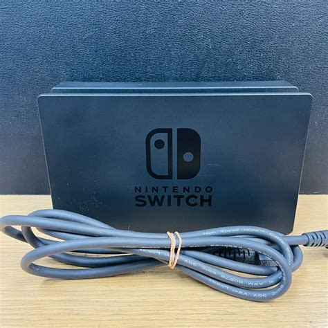 【やや傷や汚れあり】動作品 Nintendo Switch ドックのみ 充電ステーション Hac 007 Nn9506の落札情報詳細