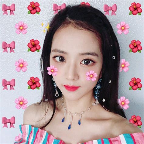 Jisoo Blackpink Kim Hoop Earrings Jewelry Fashion Moda Jewlery