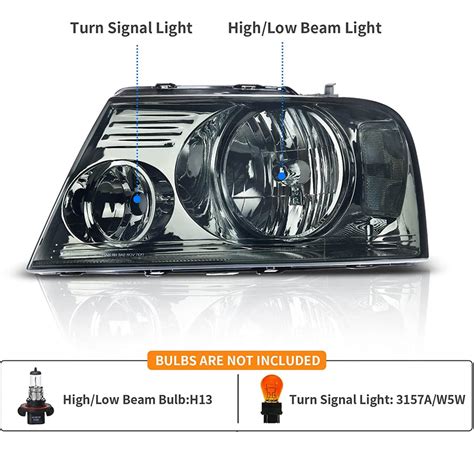 2004 2008 Ford F 150 Led Headlights Assembly For Headlight Replacement Yitamotor