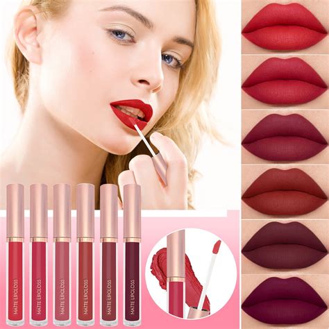 Hot sl Liquidación de Ahorros de Verano Lápiz Labial Líquido de Colores Nuevo Brillo Labial