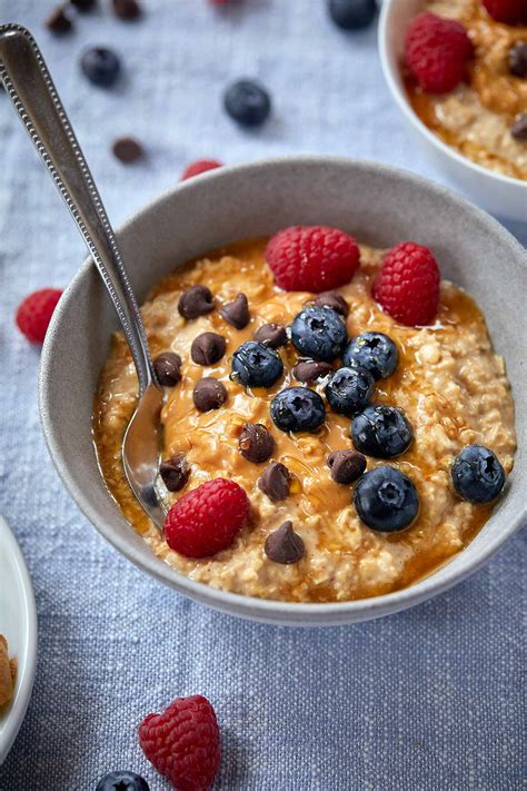 Healthy Chocolate Peanut Butter Oatmeal Breakfast Recipe – Easy Oatmeal ...