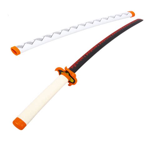 Demon Slayer Kyojuro Rengoku Nichirin Sword Prop Nichirin Sword