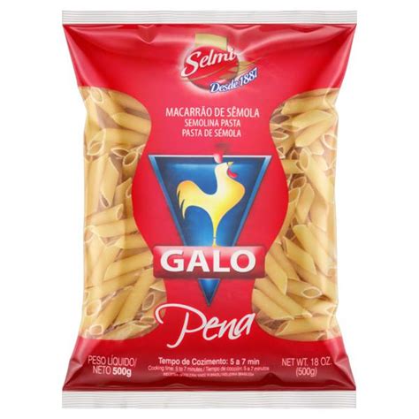 Macarr O Galo Penne Massa S Mola G Rede Super L Der