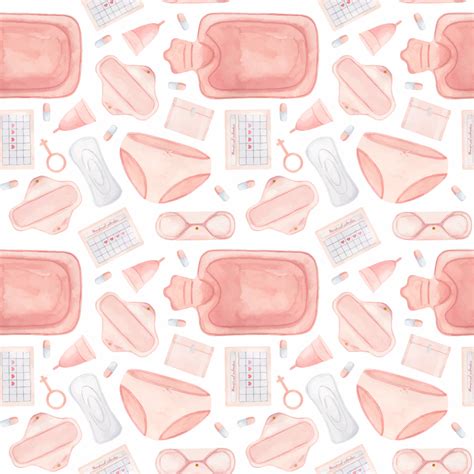 Sans Couture Mod Le De R Utilisable Sanitaire Tampons Calendriers