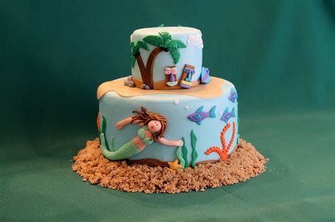 Hawaiian Luau Hawaii Decorated Cake Luau Cakes Luau Birthday Cakes