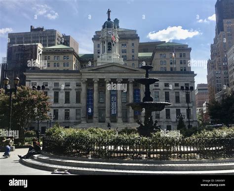 Brooklyn Borough Hall Stock Photo Alamy