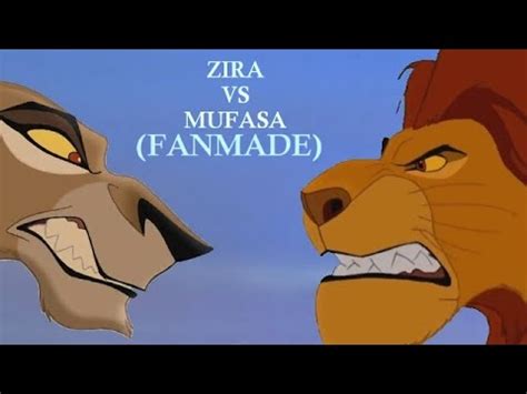 Zira Vs Mufasa The Lion King Fanmade Youtube