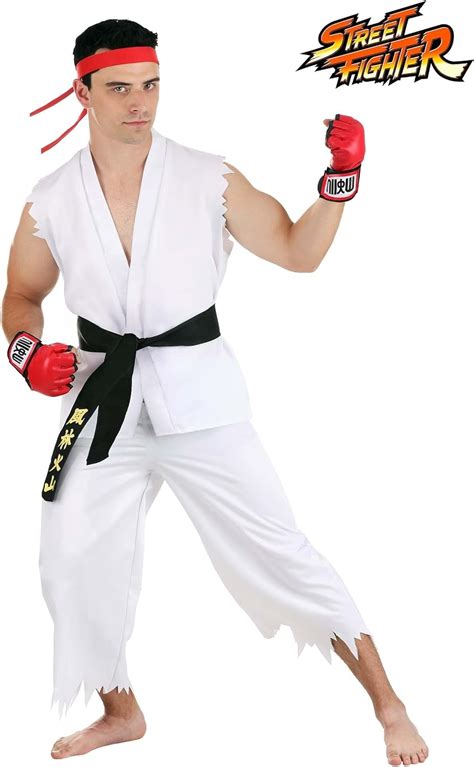 Street Fighter Ryu Costume for Adults - Funtober