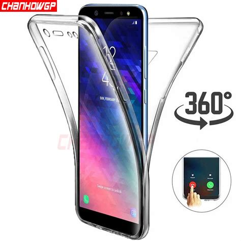 Funda De Silicona Doble Para Samsung Galaxy S7 Edge S8 S9 S10 S20