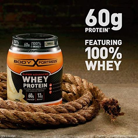 Body Fortress Super Advanced Whey Protein Powder Gluten Free