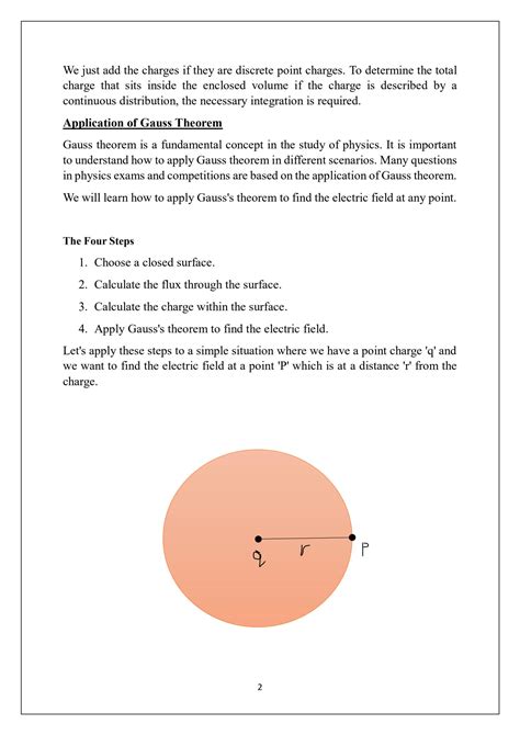 Solution Electric Charges And Fields Part Gausss Law Application