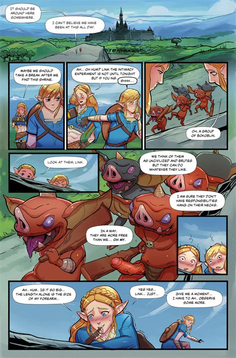 Post 4250557 Bokoblin Breathofthewild Comic Disclaimer Legendofzelda Link Princesszelda