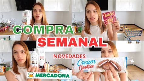 COMPRA MERCADONA SEMANAL BAJADA DE PRECIOS Y MUCHAS NOVEDADES YouTube